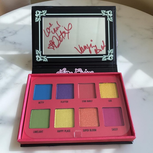 Lime CrimeMakeupEyeshadow*Autographed* Venus Vivid Palette Detox Vanjy